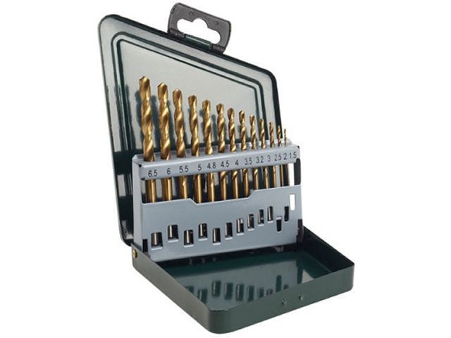 Набор сверл по металлу 1,5-6,5мм Titanium, 13шт, BOSCH 2607019436