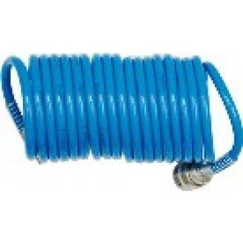 Шланг спиральный для воздуха с фитингами 6.5х10mm 5м (PU) "H-D" H-D HD-0565