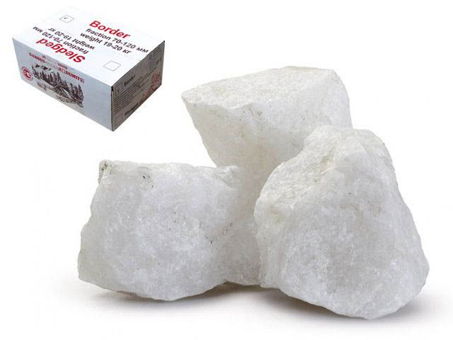Камень для бани  Кварц (жаркий лед), колотый, коробка по 10 кг  ...ARIZONE 62-101005