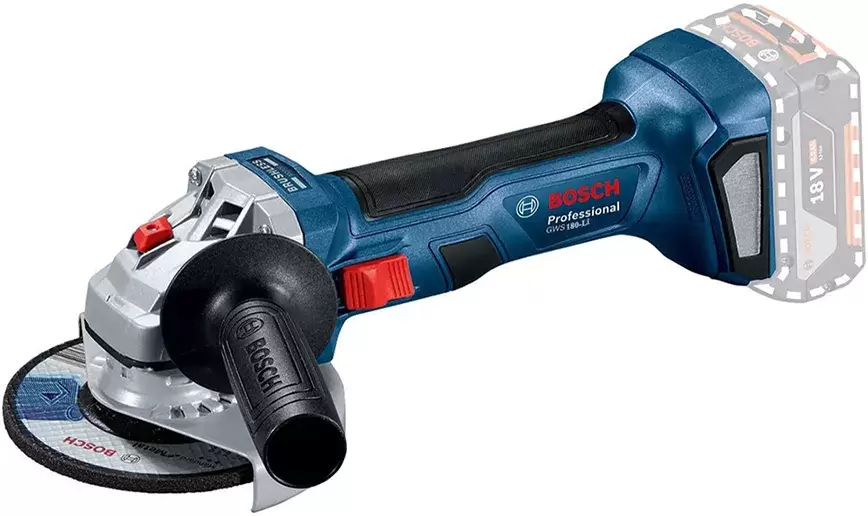 Угловая шлифмашина аккумуляторная GWS 180-LI Professional BOSCH 0.601.9H9.022