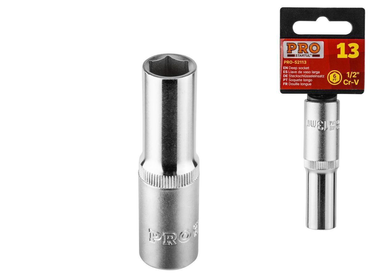 Головка 1/2" 12 мм. 6гр. глубокая PRO STARTUL PRO-52112