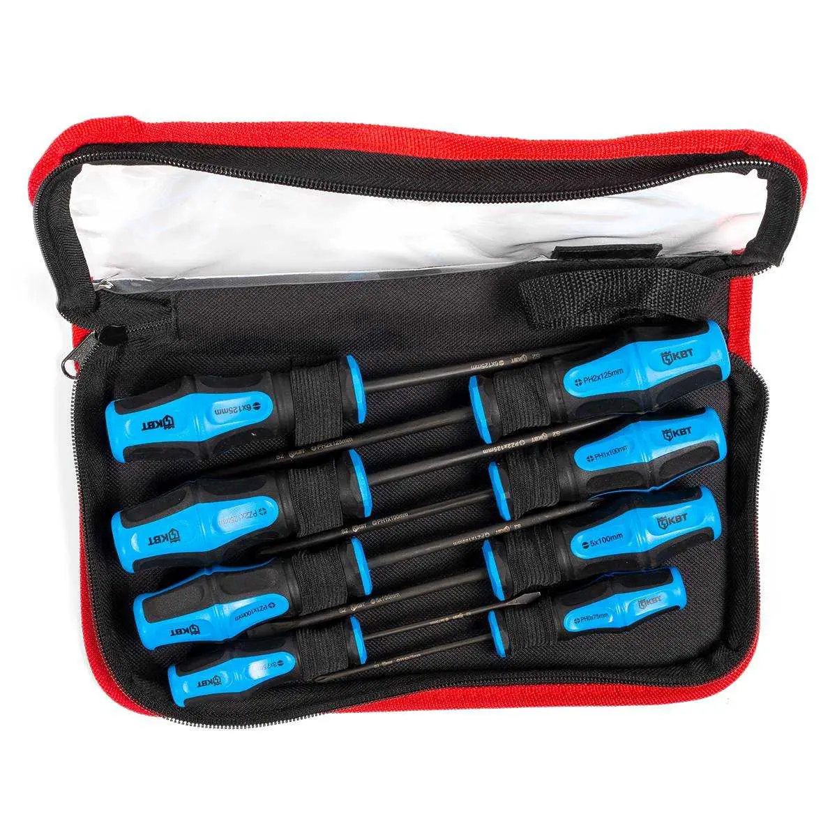 Набор отверток из стали S2 НО-08-S серия МАСТЕР (КВТ) КВТ 87106