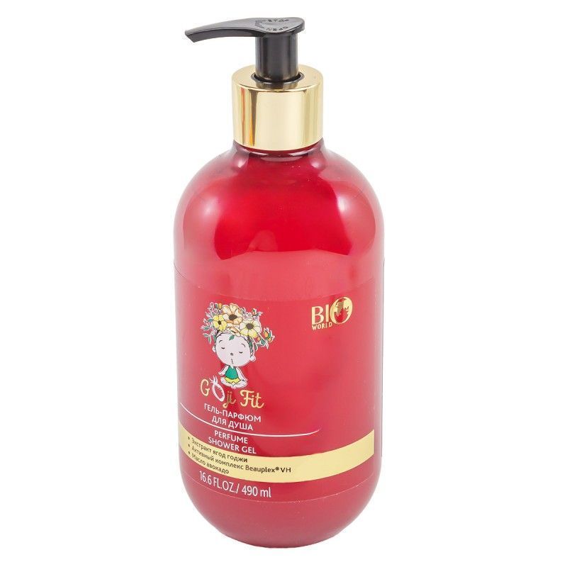 (Goji Fit) Гель-парфюм для душа, 490 мл Bio World BW-2964