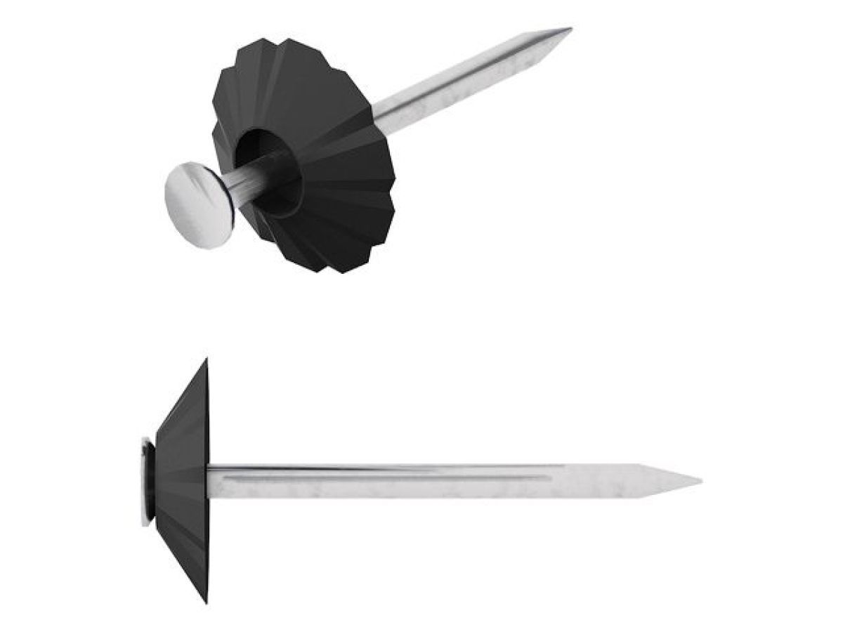 Гвозди декоративные 1.8х32 mm черная шляпка (100 шт) STARFIX SMZ1-29553-100