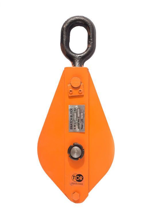 Блок монтажный однорольный с  ушком HQG(L) K1-1,0 т с откидной щекой (K), шт TOR 1049139