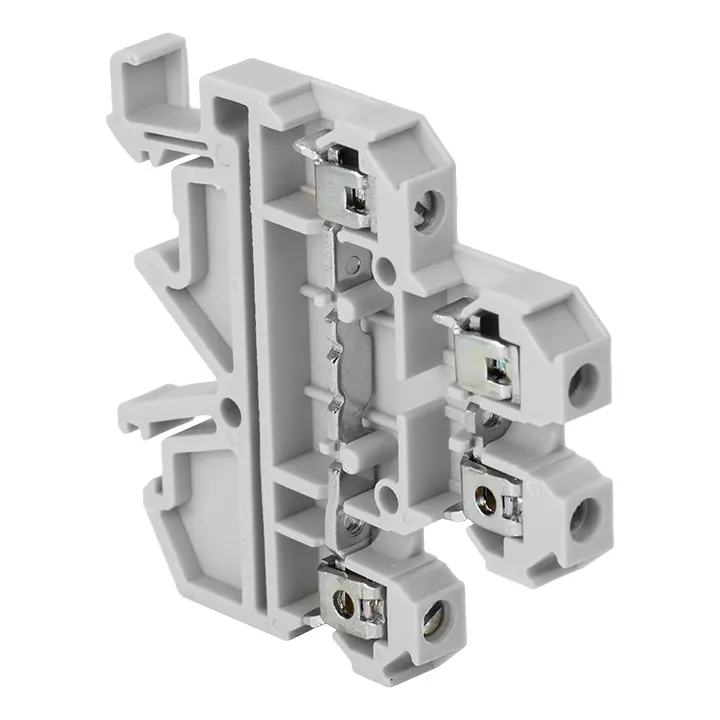 Клемма винтовая двухуровневая JXB-4/35 серая  EKF plc-jxb-2-4/35gy