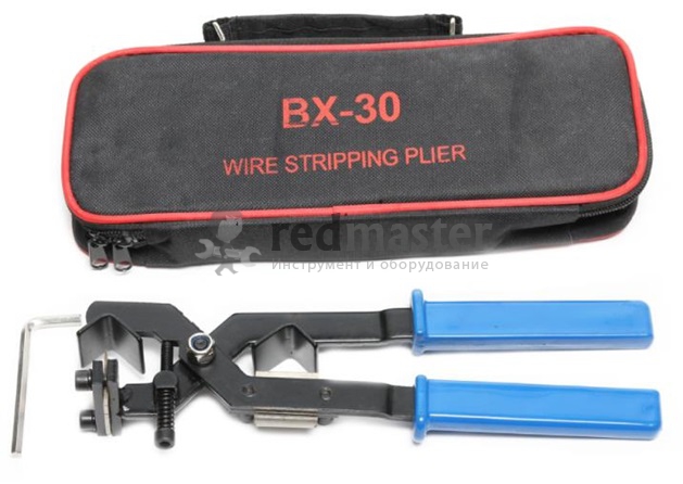 Съемник изоляции ручной(70-300мм2 медная/аллюминиевая проволока)в сумке  ...Forsage F-BX30