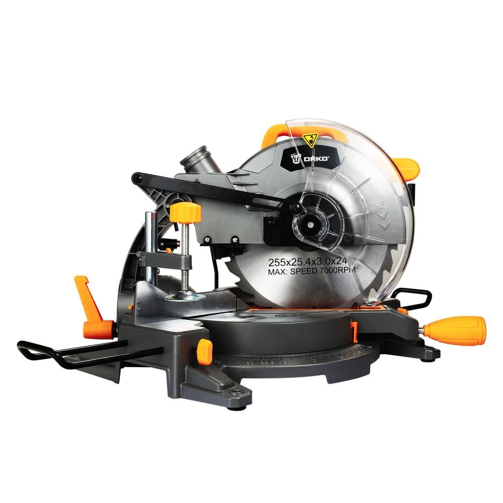 Пила торцовочная, 2000Вт, 255х25.4мм, DEKO DKMS2000-255 Laser