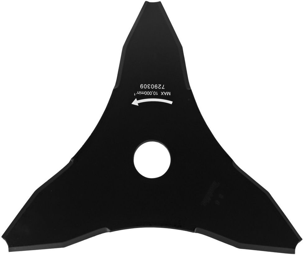 Нож к EM2500U/EM2600U/DUR369A/UR3502 (3-х лопастной, 230х25,4 мм) MAKITA 195298-3