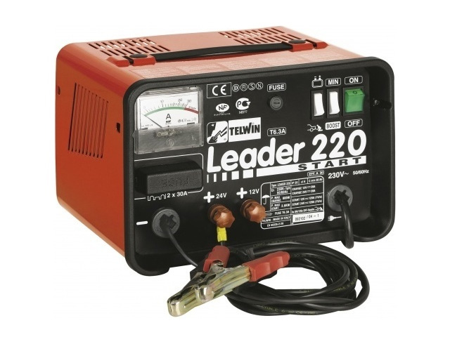 Пуско-зарядное устройство LEADER 220 START (12В/24В)  TELWIN 807539