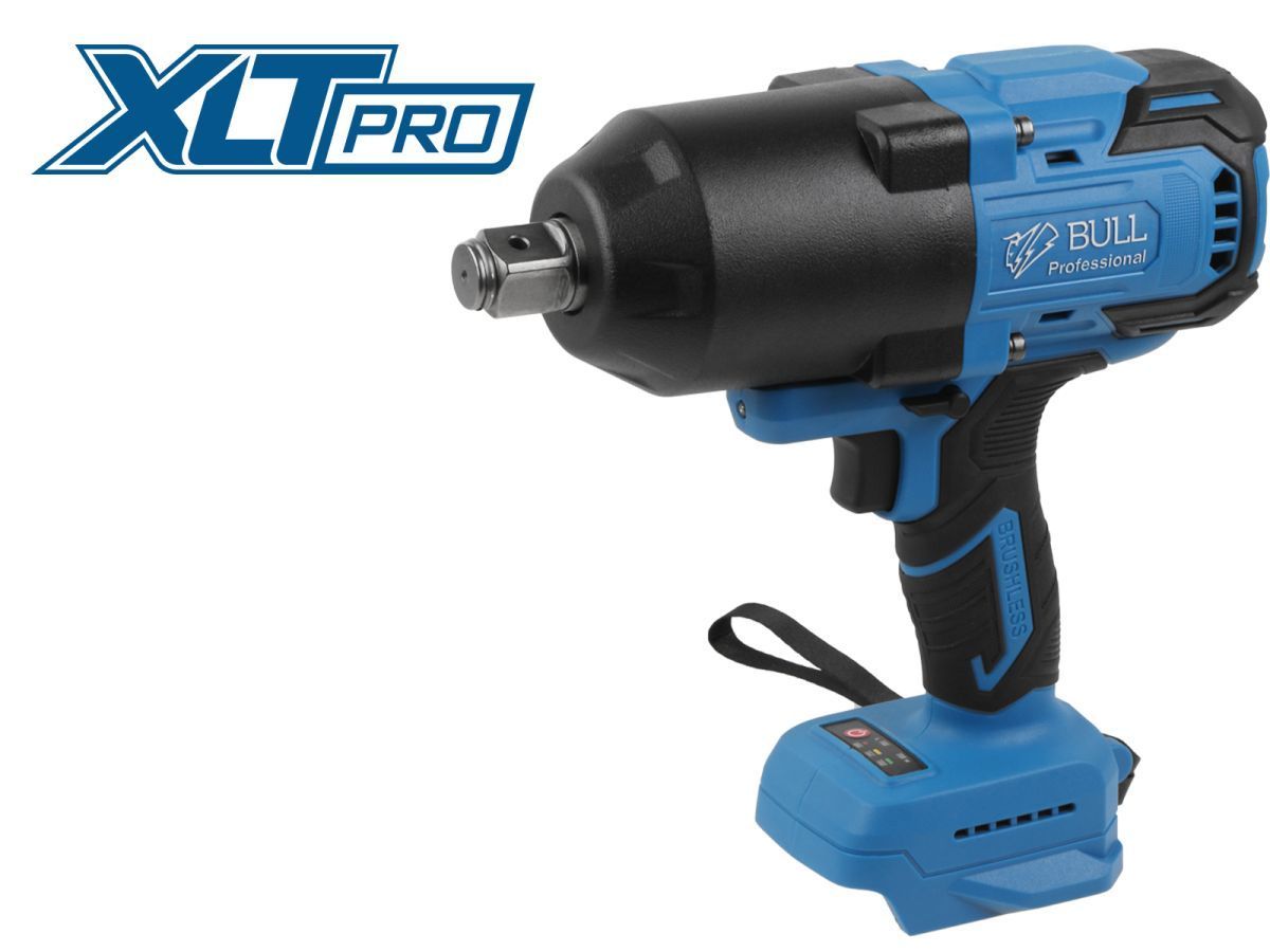 Аккум. ударный гайковерт SC 1810  XLTpro SOLO БЕСЩЕТ., 18 В, БЕЗ АКБ,  1500 Н*м, 3/4" (Масса: 3,92 кг,) BULL 1329725