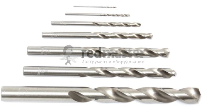 Сверло по металлу 9.5х80х125мм HSS+Co (10шт) Forsage F-DSP95H