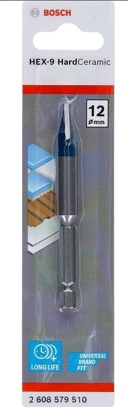 Сверло по плитке / керамограниту HEX-9 HardCeramic 12x90 мм  BOSCH 2.608.579.510