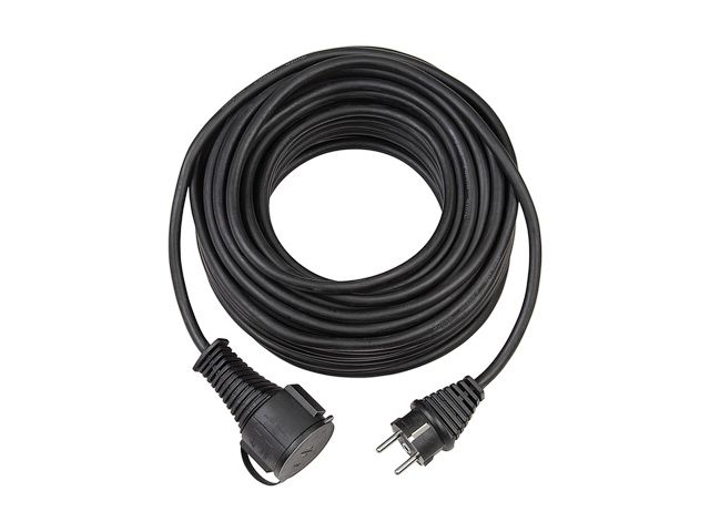 Удлинитель-шнур 15м, 1 розетка, 3.3кВт, ПВС, Bremaxx, IP44, провод 3х1,5мм2, BRENNENSTUHL 1169890