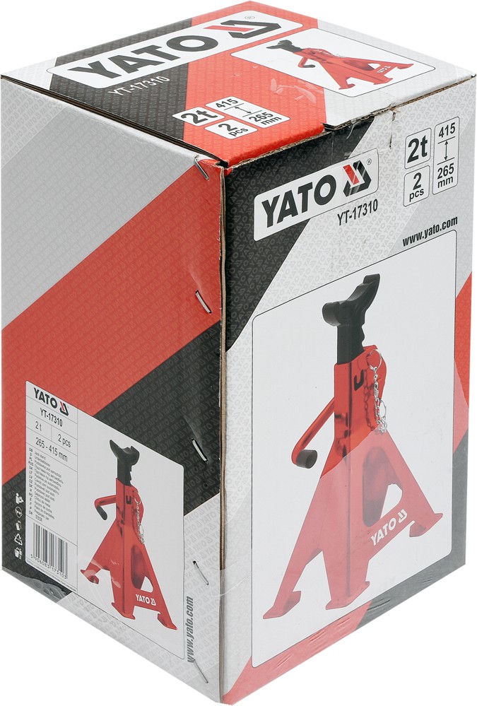 Подставка для автомобиля 2т. 275-420mm (2шт) YATO YT-17310