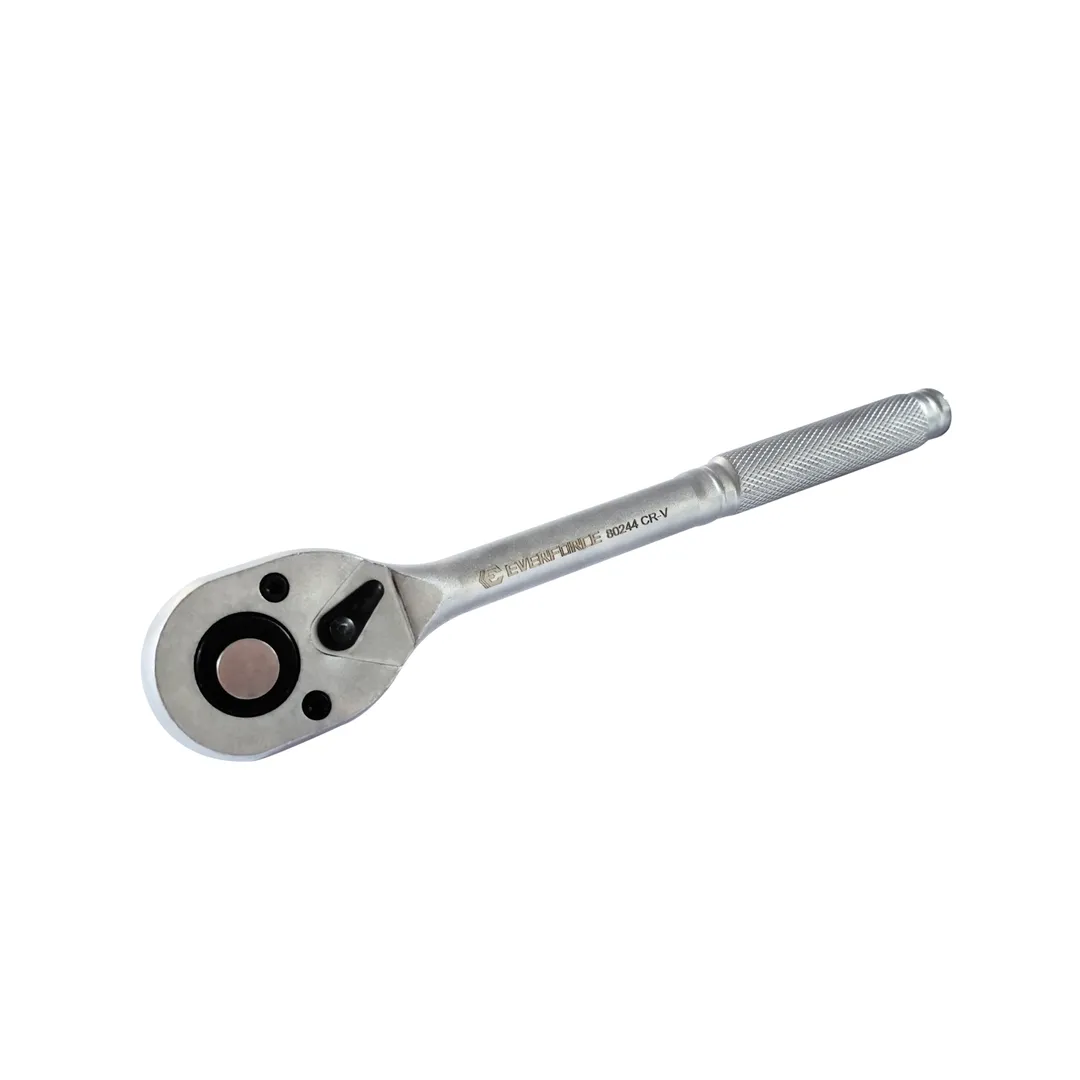 Трещотка реверсивная с накаткой 1/2''(24зуб) EVERFORCE EF-80244