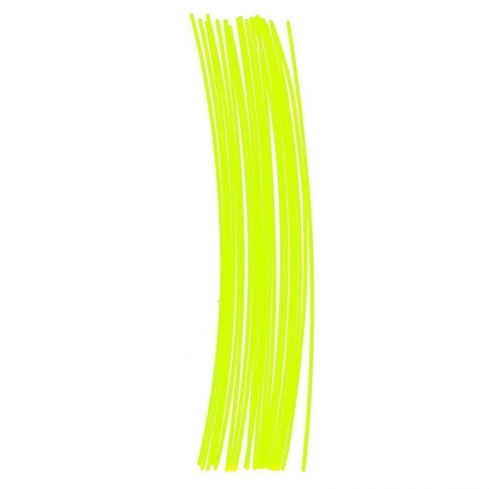 Леска для триммера круглая нарезанная 2.4 mm х 30 см 20 шт.тубус FLEX CORD DENZEL 96105