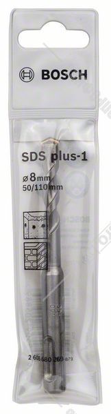 SDS-plus-1 бур  8 x50x110 мм (1 шт),  BOSCH 2.608.680.269