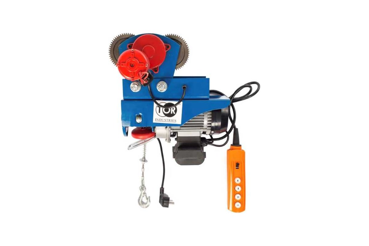 С ТЕЛЕЖКОЙ таль электрическая PA 600/1200 кг 12/6 м (серия T)  TOR 1047551