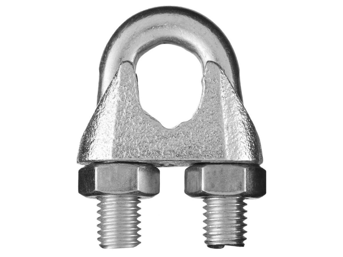 Зажим для троса М5, нерж.сталь (А4), DIN 741 (100 шт в уп.) STARFIX SM-13485-100