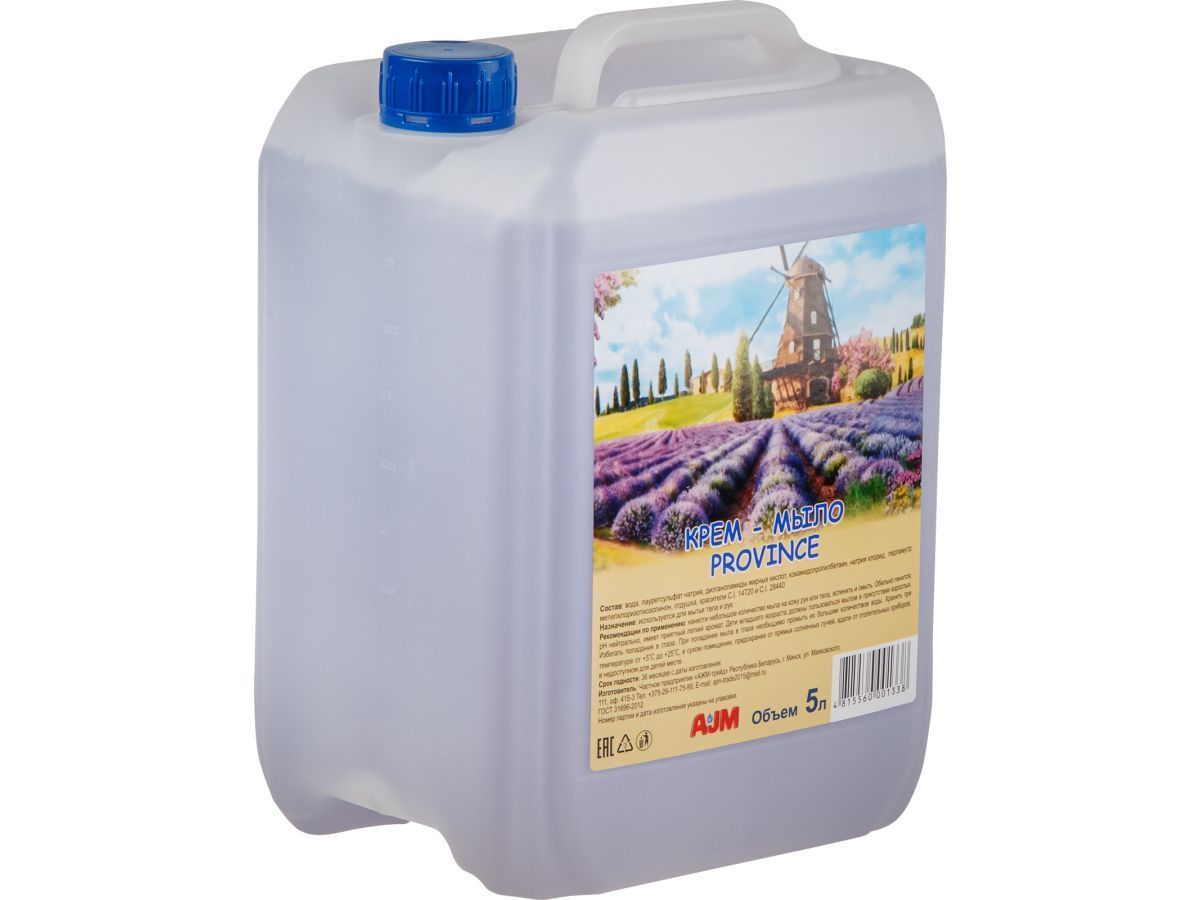 Крем-мыло жидкое для рук "PROVINCE" 5 л (лесная ягода) AJM 4815560001338