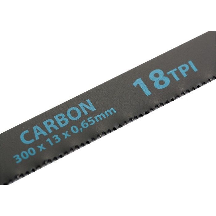 Полотна для ножовки по металлу, 300 мм, 18TPI, Carbon, 2 шт. Gross 77720