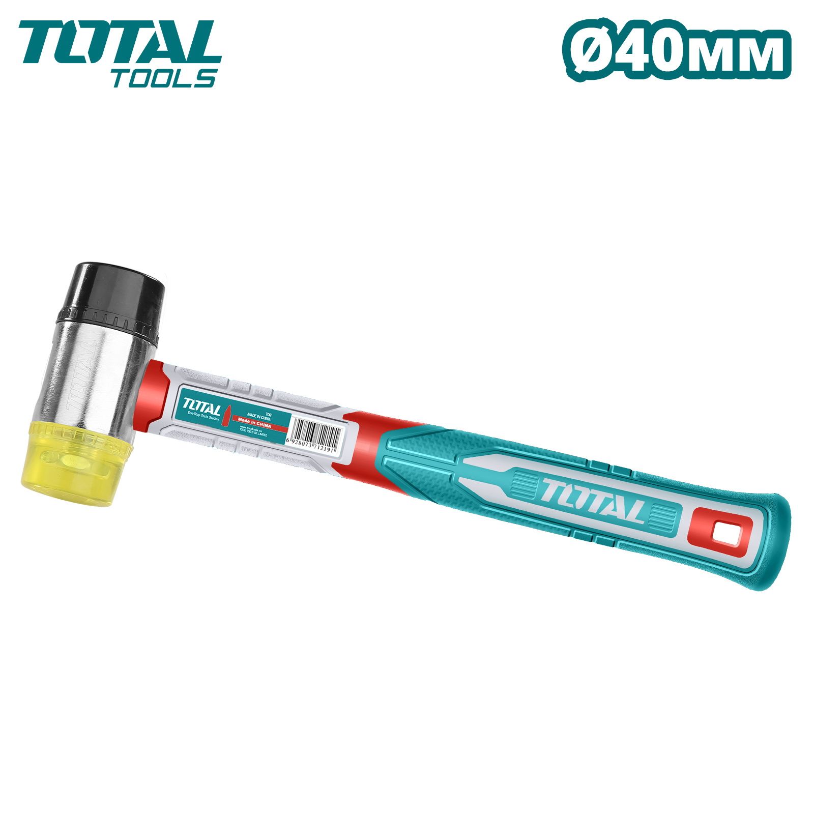 Молоток рихтовочный 40 мм  TOTAL THRUH6940
