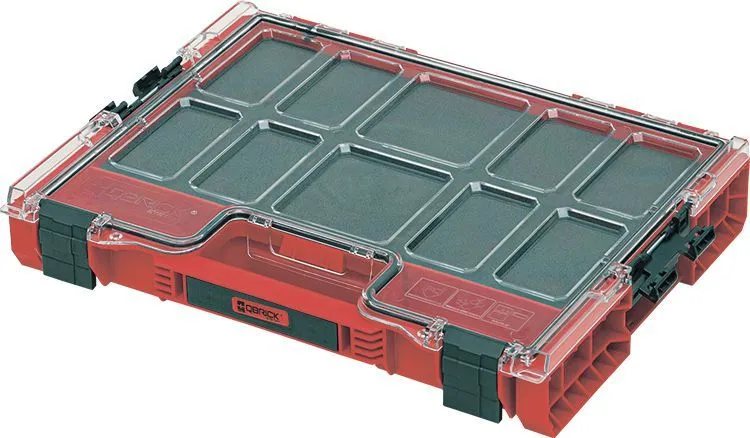 Ящик для инструментов System PRO Organizer 200 MFI RED Ultra HD (красный)  ...QBRICK ORGQPRO200FCZEPG001