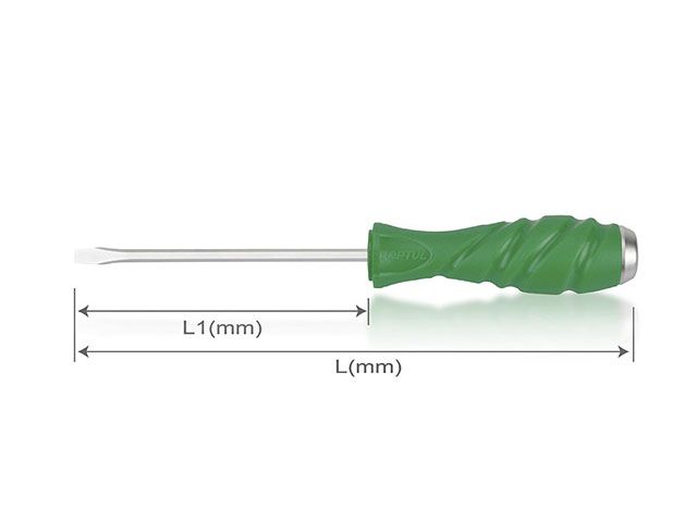 Отвертка "-" 5.5х125 мм.  Toptul FAGE5E13