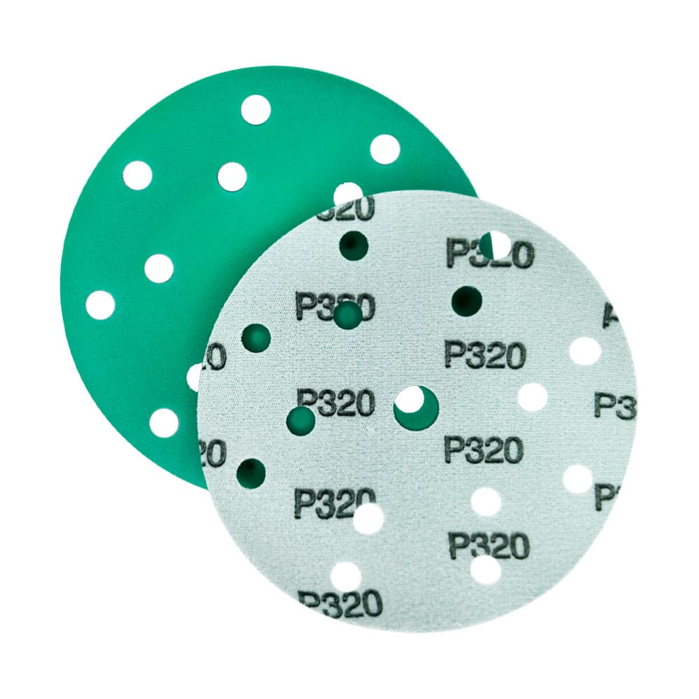 Шлифлист d150 мм 15 отверстий P500  Гамматест GTA203T500