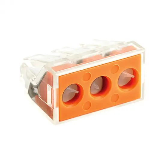 Клемма СМК 773-173 (с пастой), 3 отверстия, 2,5-6,0 мм2  EKF plc-smk-773-173