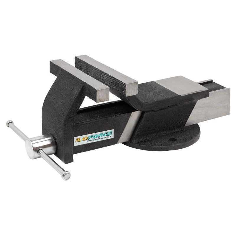 Тиски стальные с наковальней 8" (200мм) ILOforce IF-6540708