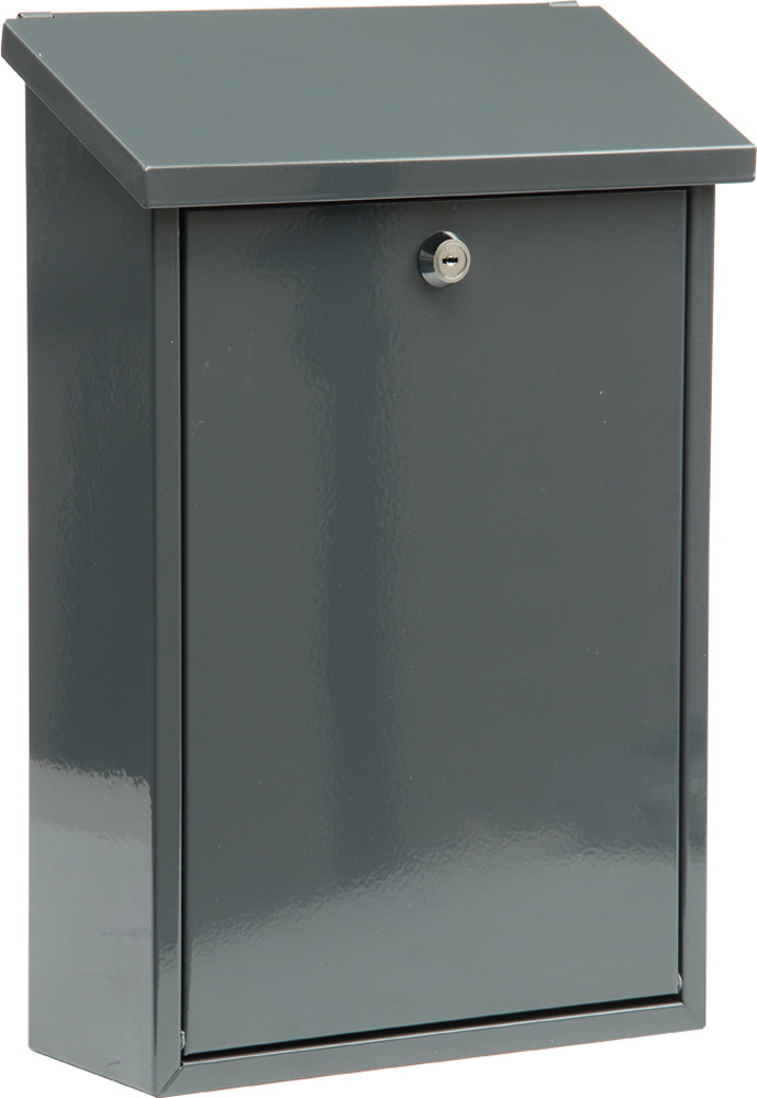 Ящик металлический почтовый  400х250х100mm серый  VOREL 78571