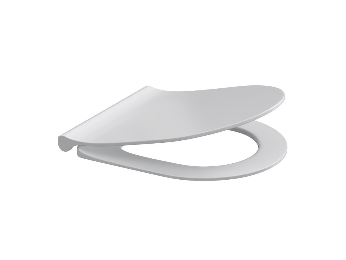 Сиденье для унитаза с микролифтом STATUS (Сиденье для унитаза из дюропласта с быстьросъёмным креплением и системой микролифт.) AV Engineering AVE129623