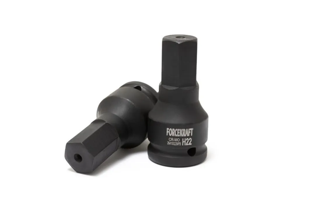 Головка-бита ударная 6-гранная 26мм,3/4"  FORCEKRAFT FK-26410026MPB