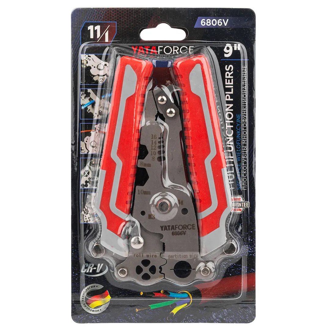 Плоскогубцы многофункциональные  YATAFORCE YF-6806V