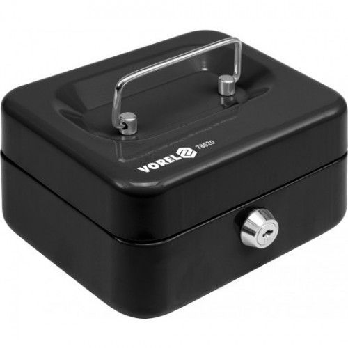 Ящик для денег металлический 150х120х80мм  VOREL 78620