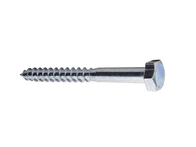Шуруп 10х90 mm с шестигранной головкой, цинк, DIN 571 (20 шт) STARFIX SMC2-63671-20