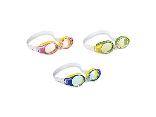 Очки для плавания Джуниор (от 3 до 8 лет, цвета в ассортименте)  ...INTEX 55601