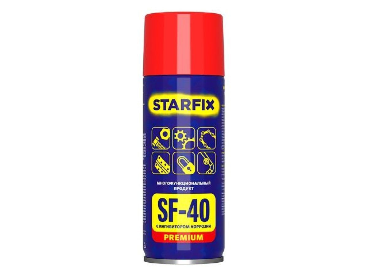 Многофункциональный продукт SF-40 premium аэрозоль 520 мл STARFIX SM-68284-1