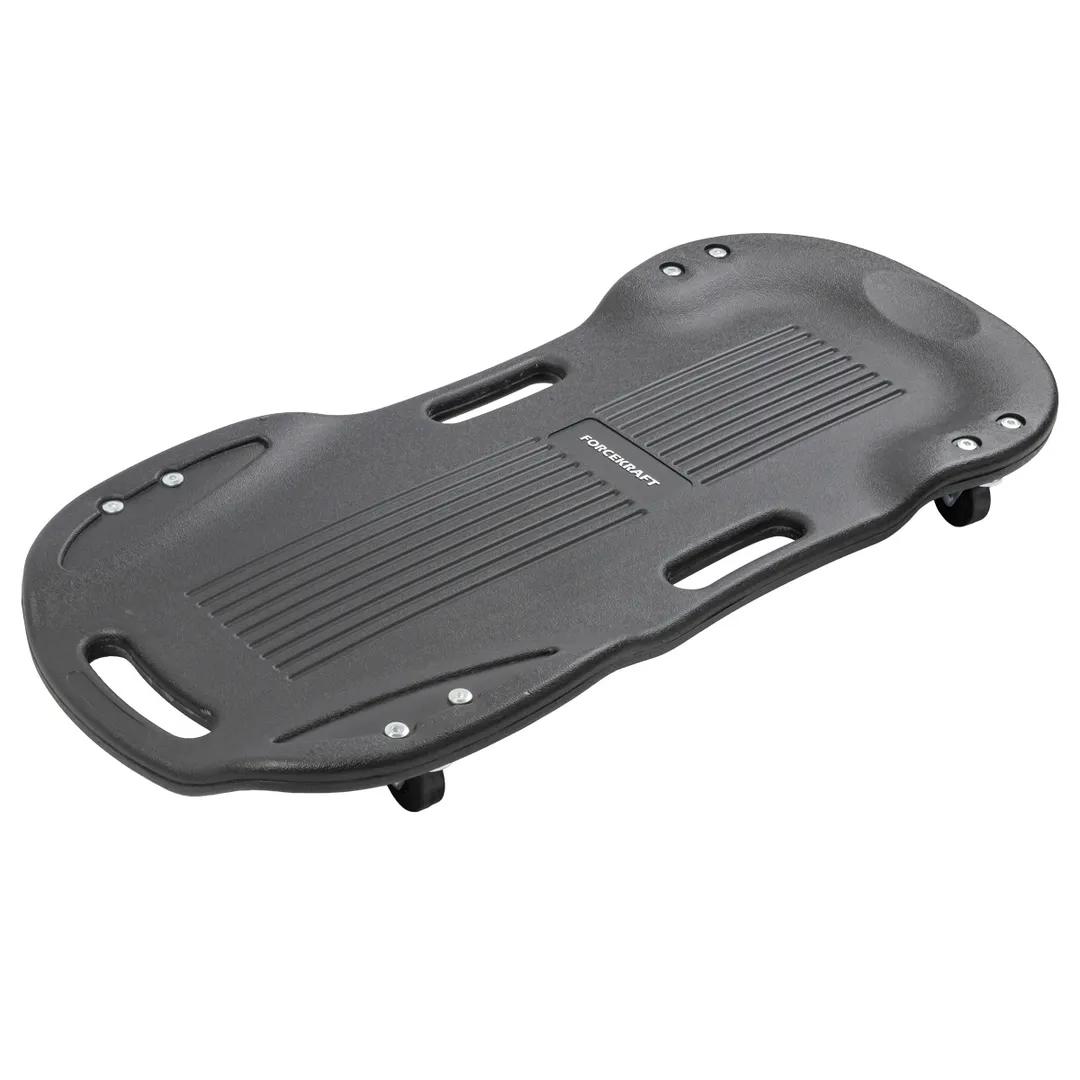Лежак пластиковый подкатной на 4-х колесах  FORCEKRAFT FK-TRH6803-4