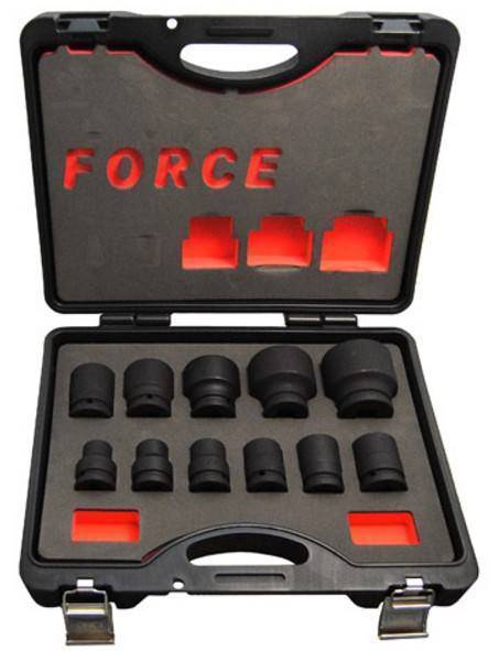 Набор головок ударных 3/4", 6гр, 11пр. (17-50мм) Force 6112