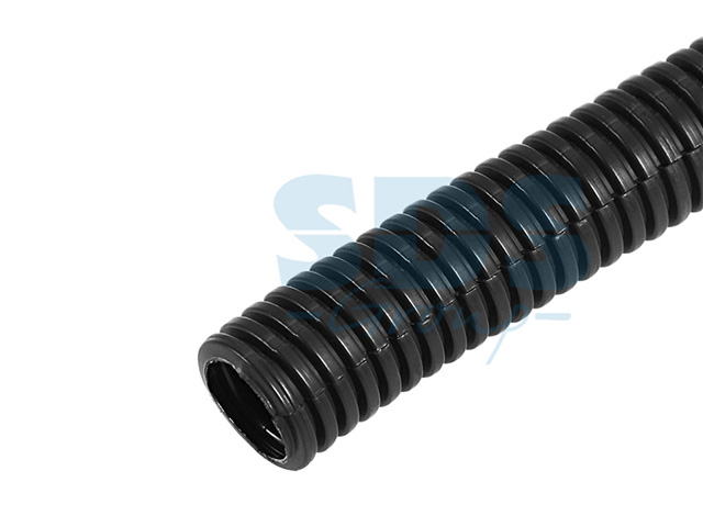 Трубa автомобильная гофрированная ПП d9.8 mm, разрезная, (бухта 5 м/уп.) REXANT 15-1005