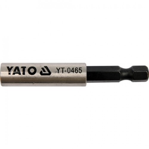 Держатель магнитный  60mm для бит 1/4"  YATO YT-0465