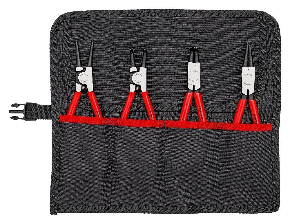 Набор щипцов для внутренних и внешних стопорных колец, 4 предмета   ...KNIPEX 001956