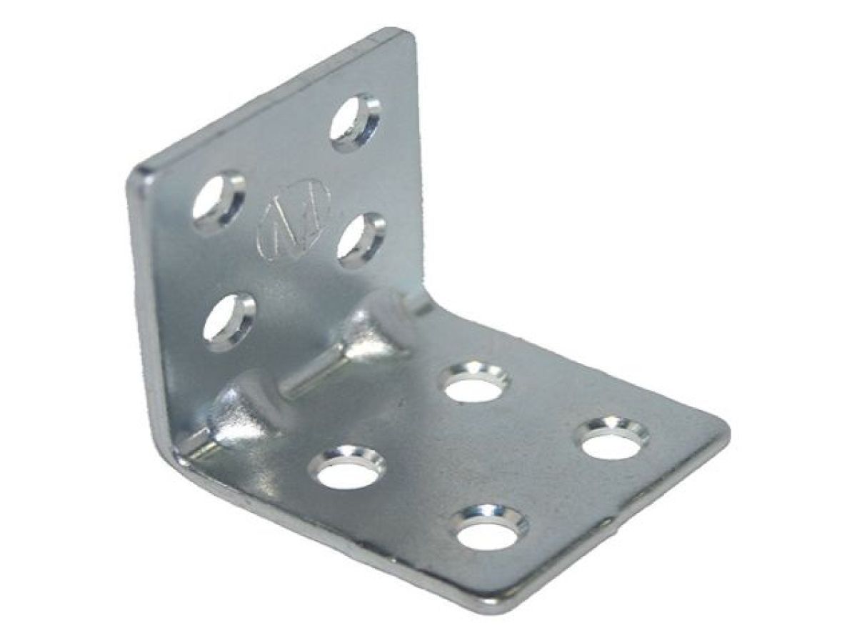 Уголок мебельный 32х32х30 mm белый цинк (4 шт в зип-локе) STARFIX SMM1-67892-4