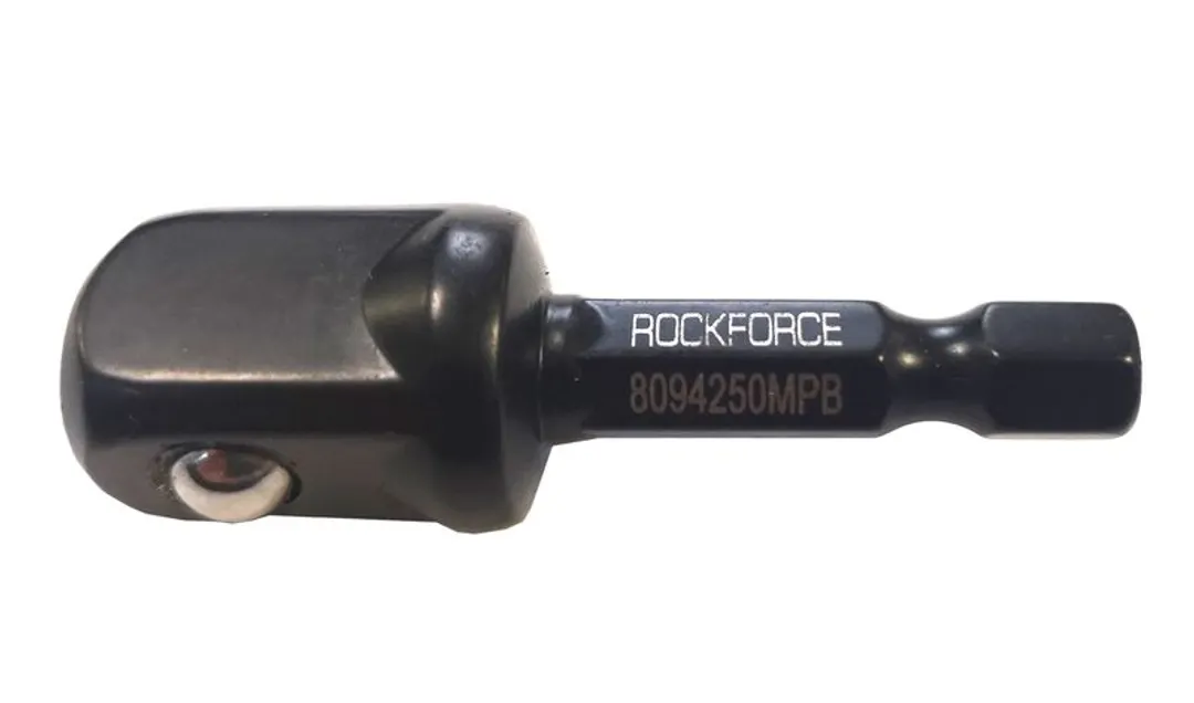 Адаптер для шуруповерта 1/2"(F) x 1/4"(M) 1/4"  Rock FORCE RF-8094250MPB