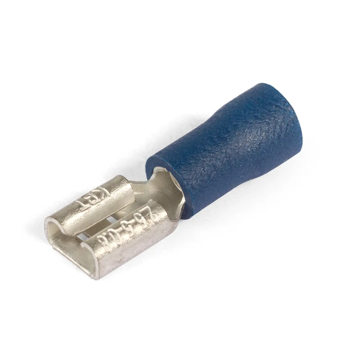 Разъем кабельный плоский изолированный «мама» РПИ-М 2.5–(6.3) серия ПРОФИ КВТ 49617