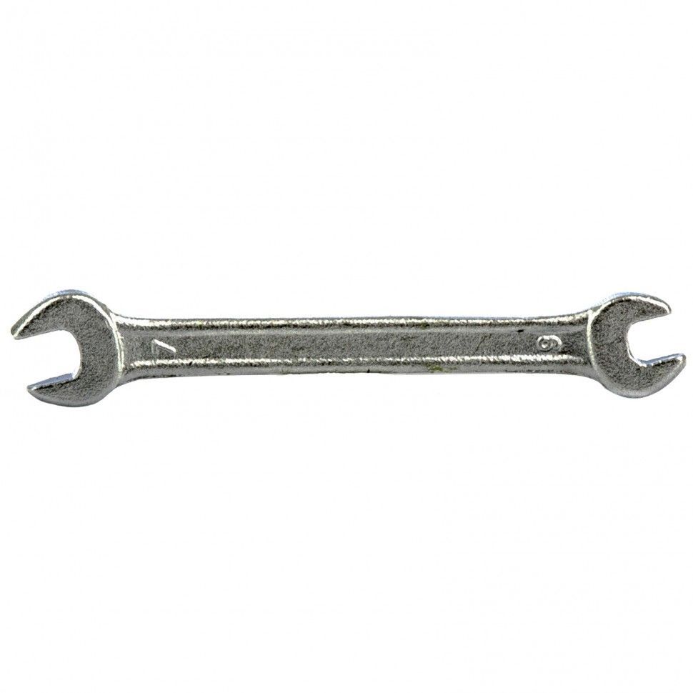 Ключ рожковый, 6 х 7 mm, хромированный  Sparta 144305