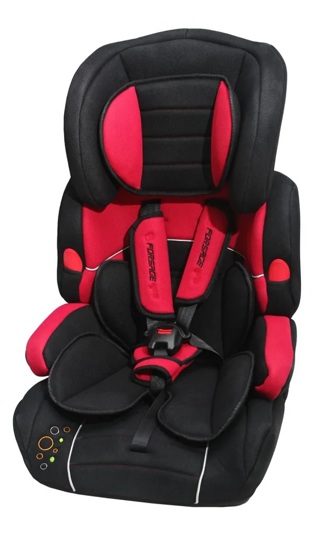 Кресло детское black/red 9-36кг  Forsage BAB001-S6